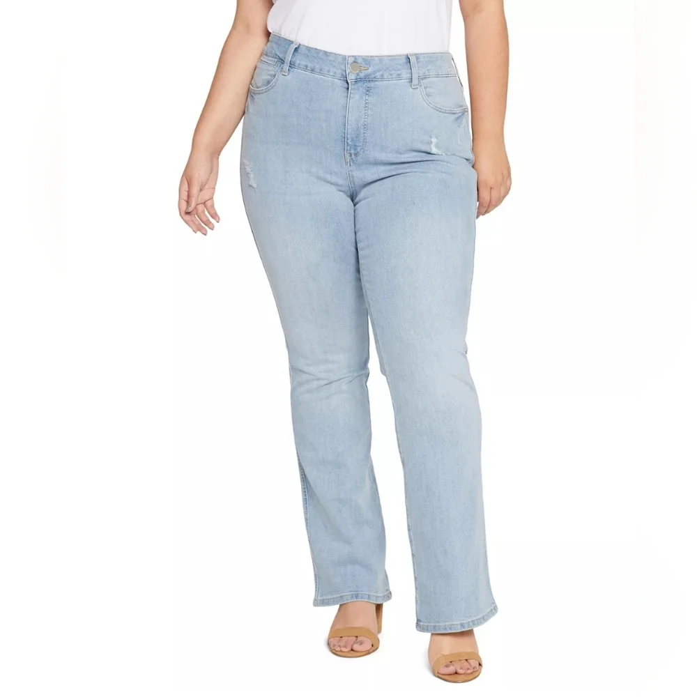 Host Pick NWT SEVEN7 JEANS Bombshell High Rise Bootcut Plus Size - Picture 2 of 11